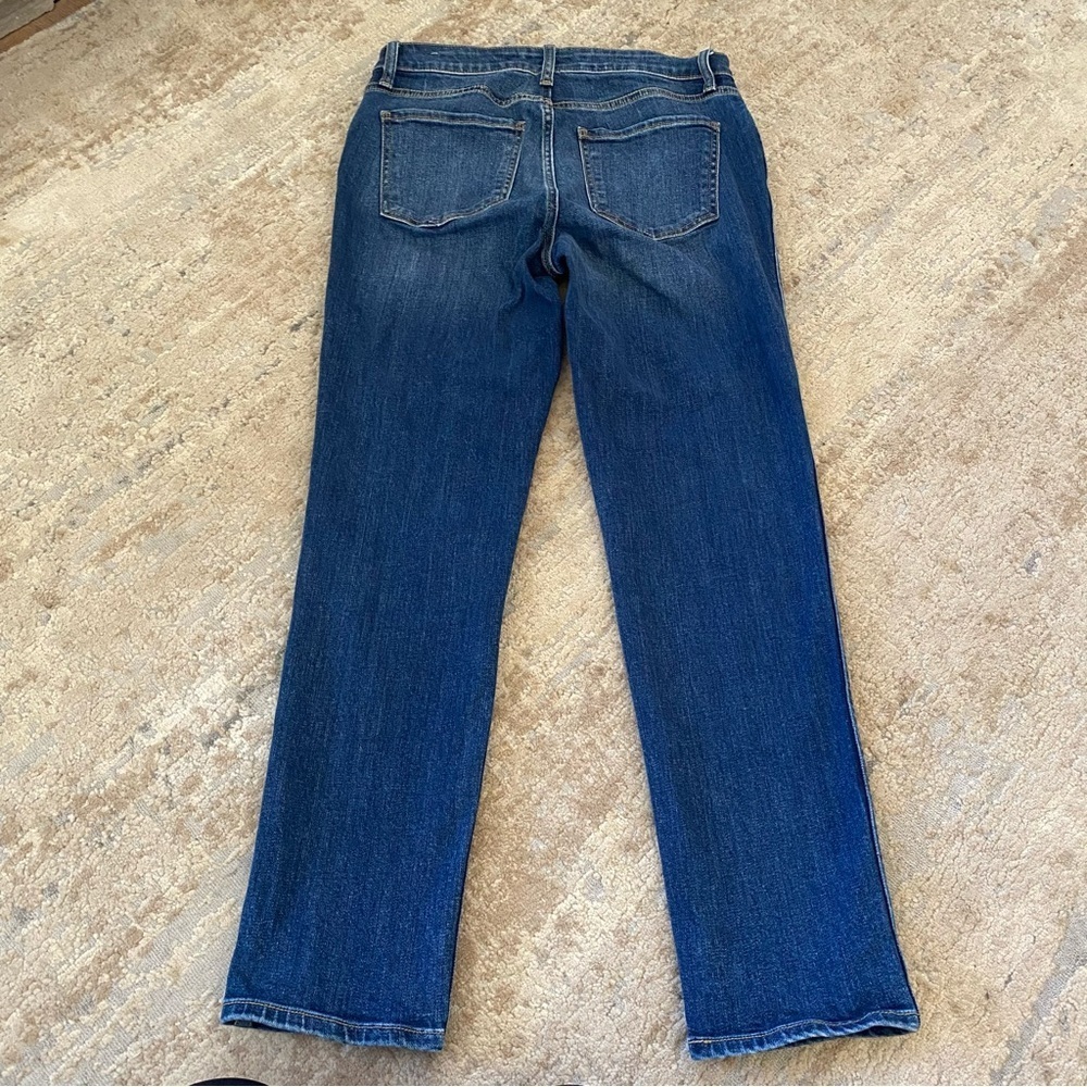 Kut from the Kloth Catherine Fab Ab Boyfriend High Rise Jeans Dark Wash Relaxed - Picture 10 of 11